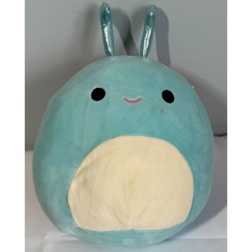 Squishmallows 'Sid The Snail' 11" Plush Toy Rainbow Shell